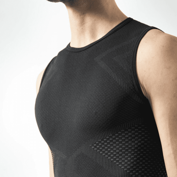 Débardeurs thermique homme  sans manches, confort et respirabilité